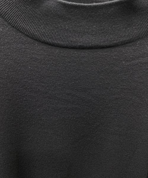 COMOLI（コモリ）COMOLI (コモリ) ウール モックネックニット ブラック サイズ:SIZE 3の古着・服飾アイテム