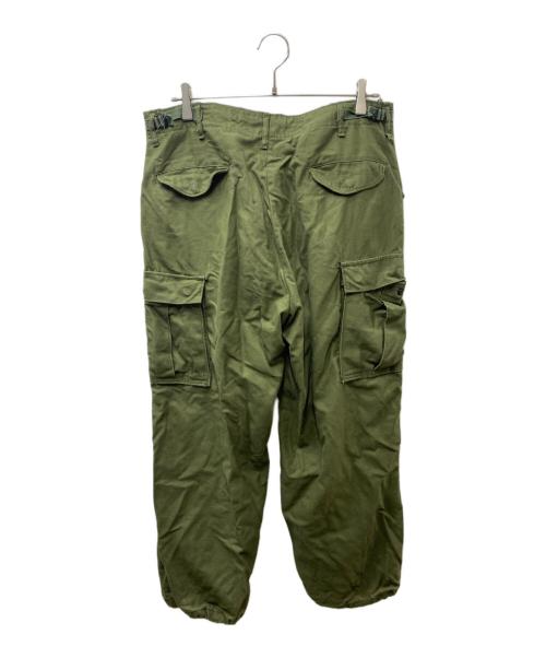 US ARMY（ユーエスアーミー）US ARMY (ユーエスアーミー) M-65 カーゴ ミリタリー パンツ グリーン サイズ:29の古着・服飾アイテム