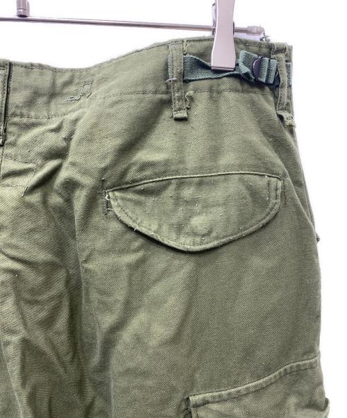 US ARMY（ユーエスアーミー）US ARMY (ユーエスアーミー) M-65 カーゴ ミリタリー パンツ グリーン サイズ:29の古着・服飾アイテム