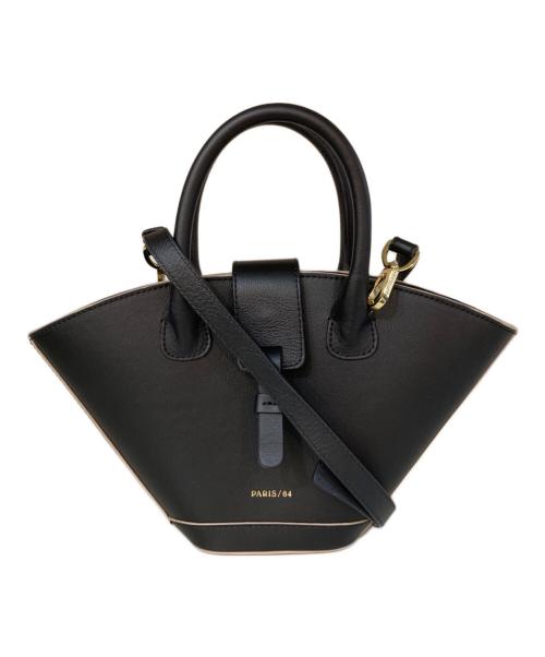 PARIS/64（パリ64）PARIS/64 (パリ64) Mini Lumière Black ミニ・リュミエール レザーショルダーバッグ ブラックの古着・服飾アイテム