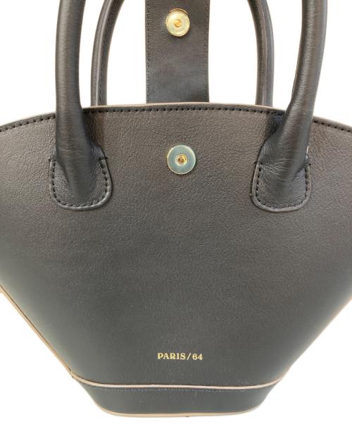 PARIS/64（パリ64）PARIS/64 (パリ64) Mini Lumière Black ミニ・リュミエール レザーショルダーバッグ ブラックの古着・服飾アイテム