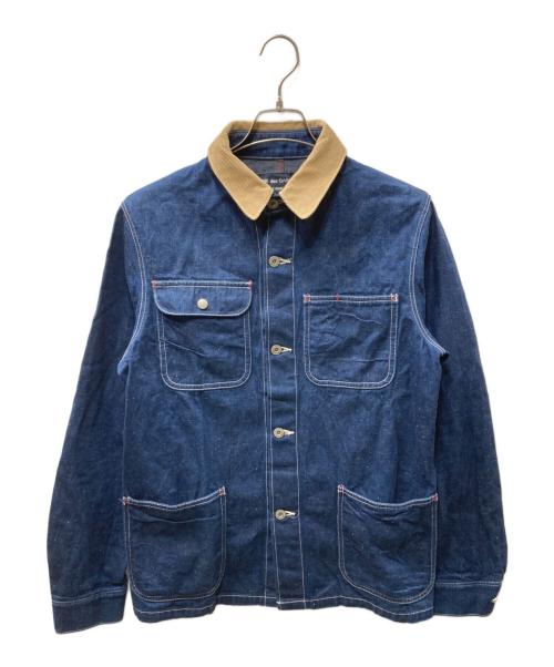 COMME des GARCONS HOMME（コムデギャルソン オム）COMME des GARCONS HOMME (コムデギャルソン オム) デニムカバーオール ブルー サイズ:Mの古着・服飾アイテム
