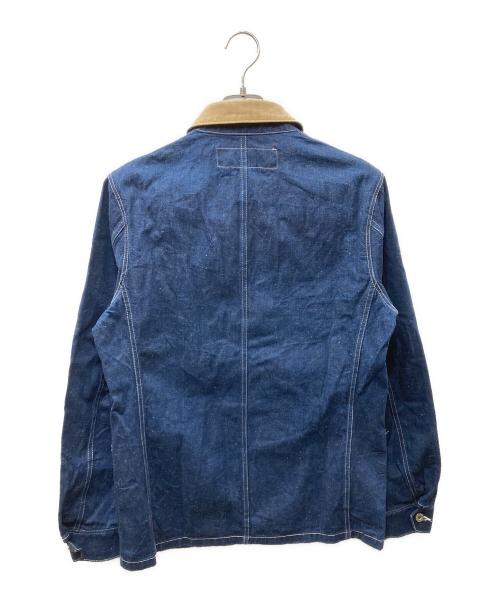 COMME des GARCONS HOMME（コムデギャルソン オム）COMME des GARCONS HOMME (コムデギャルソン オム) デニムカバーオール ブルー サイズ:Mの古着・服飾アイテム