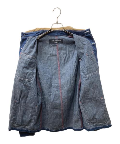 COMME des GARCONS HOMME（コムデギャルソン オム）COMME des GARCONS HOMME (コムデギャルソン オム) デニムカバーオール ブルー サイズ:Mの古着・服飾アイテム