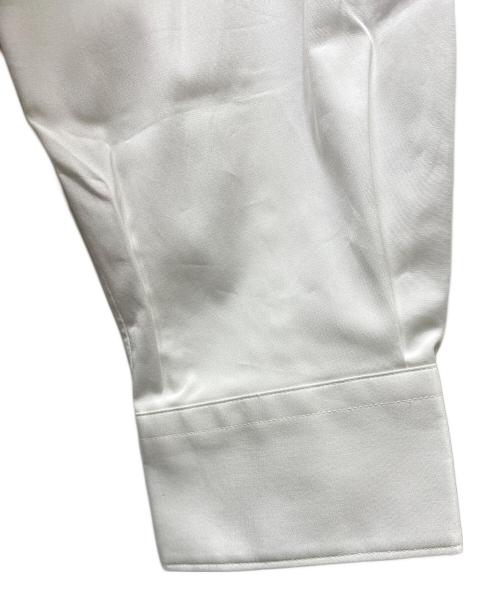 COMME des GARCONS SHIRT（コムデギャルソンシャツ）COMME des GARCONS SHIRT FUTURA (フューチュラ) Cotton poplin with futura print shirt FUTURA アートプリント コットン 長袖シャツ ホワイト サイズ:SIZE Mの古着・服飾アイテム