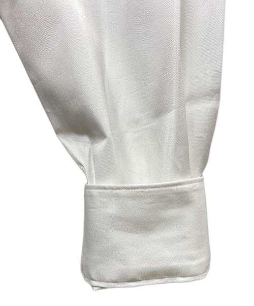 COMME des GARCONS SHIRT（コムデギャルソンシャツ）COMME des GARCONS SHIRT FUTURA (フューチュラ) Cotton poplin with futura print shirt FUTURA アートプリント コットン 長袖シャツ ホワイト サイズ:SIZE Mの古着・服飾アイテム