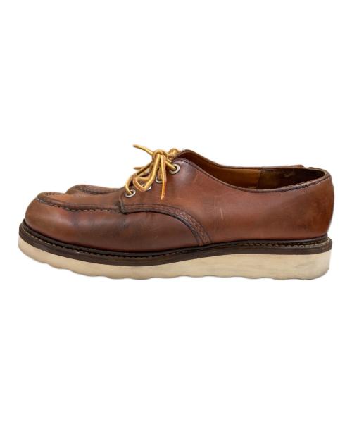 RED WING（レッドウィング）RED WING (レッドウィング) Work Oxford  オックスフォードシューズ ブラウン サイズ:8 1/2の古着・服飾アイテム