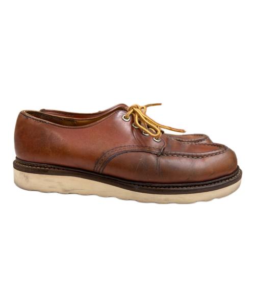 RED WING（レッドウィング）RED WING (レッドウィング) Work Oxford  オックスフォードシューズ ブラウン サイズ:8 1/2の古着・服飾アイテム