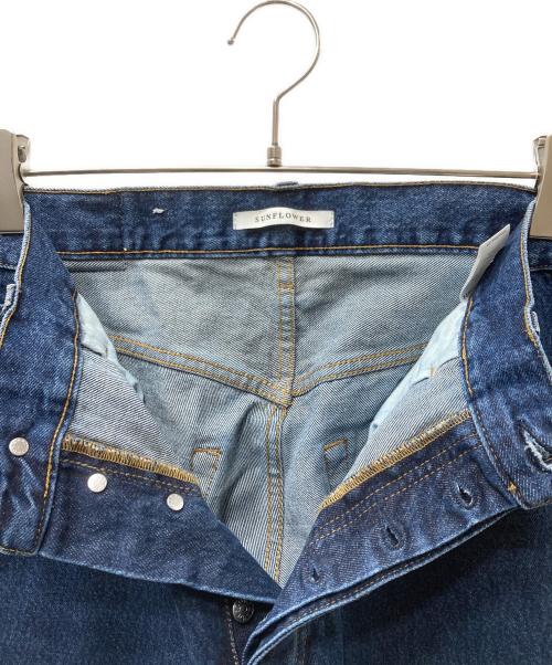 SUNFLOWER（サンフラワー）SUNFLOWER (サンフラワー) Wide Twist ジーンズ デニムパンツ ブルー サイズ:W32の古着・服飾アイテム