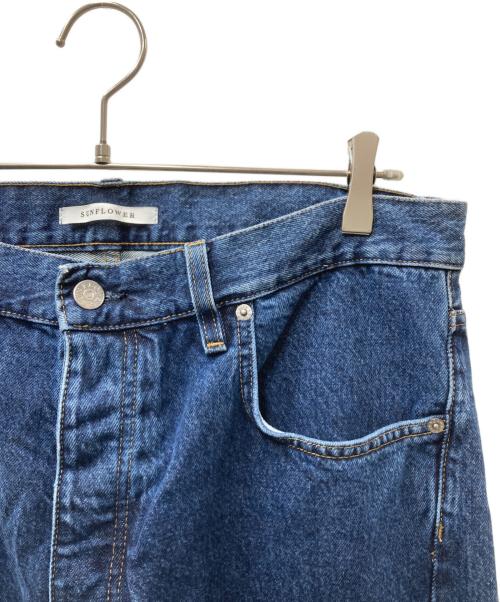 SUNFLOWER（サンフラワー）SUNFLOWER (サンフラワー) Wide Twist ジーンズ デニムパンツ ブルー サイズ:W32の古着・服飾アイテム