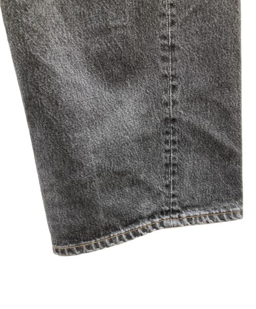 SUNFLOWER（サンフラワー）SUNFLOWER (サンフラワー) SUPER WIDE DENIM デニムパンツ ブラック サイズ:W32の古着・服飾アイテム