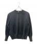 A.PRESSE（アプレッセ）の古着「Cotton knit L/S コットンニット」｜ブラック