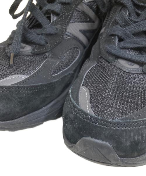 NEW BALANCE（ニューバランス）NEW BALANCE (ニューバランス) U990BB6 Triple Black スニーカー ブラック サイズ:27.5cmの古着・服飾アイテム