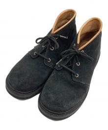 OUR LEGACY（アワーレガシー）の古着「CHUKKA BOOT DIM BLACK チャッカブーツ」｜ブラック