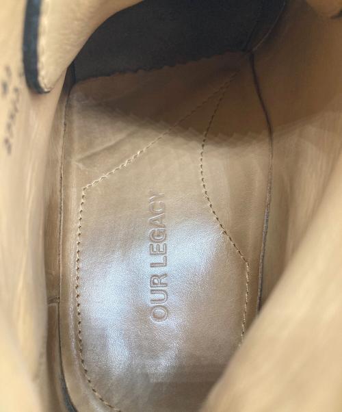 OUR LEGACY（アワーレガシー）OUR LEGACY (アワーレガシー) CHUKKA BOOT DIM BLACK チャッカブーツ ブラック サイズ:43の古着・服飾アイテム