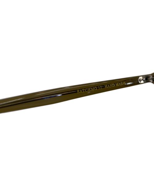 A.D.S.R.（エーディーエスアール）A.D.S.R. (エーディーエスアール) SATCHMO 11 サングラス カーキの古着・服飾アイテム