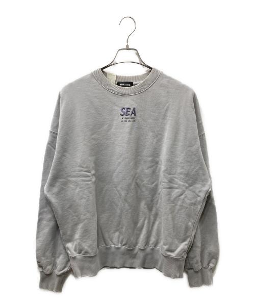 WIND AND SEA（ウィンダンシー）WIND AND SEA (ウィンダンシー) N.HOOLYWOOD (エヌ ハリウッド) コラボスウェット グレー サイズ:Mの古着・服飾アイテム
