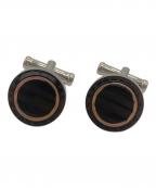 MONTBLANCモンブラン）の古着「2Pカフス」｜シルバー×ブラック