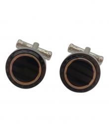 MONTBLANC（モンブラン）の古着「2Pカフス」｜シルバー×ブラック