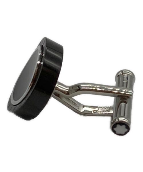 MONTBLANC（モンブラン）MONTBLANC (モンブラン) 2Pカフス シルバー×ブラック サイズ:不明(表記無)の古着・服飾アイテム