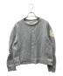 MONCLER（モンクレール）の古着「MAGLIA ビックワッペン付き ヴィラーゴスリーブ クルーネックスウェット」｜グレー