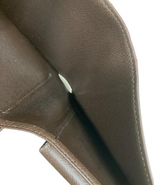 LOUIS VUITTON（ルイ ヴィトン）LOUIS VUITTON (ルイ ヴィトン) ポルトフォイユ・フロリン ダミエ 二つ折り財布 ブラウンの古着・服飾アイテム