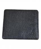 LOUIS VUITTONルイ ヴィトン）の古着「コインケース タイガ ポルトモネ ボワット」｜ブラック