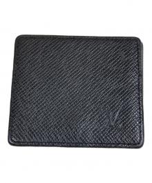 LOUIS VUITTON（ルイ ヴィトン）の古着「コインケース タイガ ポルトモネ ボワット」｜ブラック