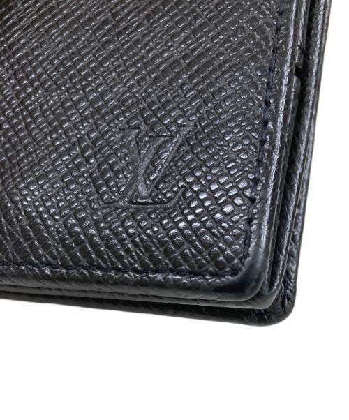 LOUIS VUITTON（ルイ ヴィトン）LOUIS VUITTON (ルイ ヴィトン) コインケース タイガ ポルトモネ ボワット ブラックの古着・服飾アイテム