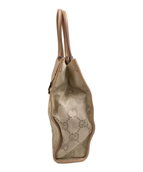 GUCCI（グッチ）GUCCI (グッチ) トートバッグ アイボリーの古着・服飾アイテム