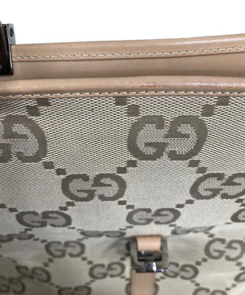 GUCCI（グッチ）GUCCI (グッチ) トートバッグ アイボリーの古着・服飾アイテム