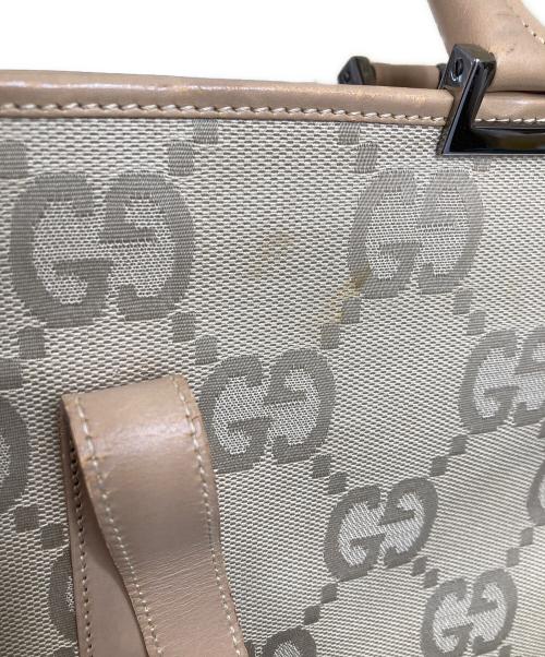 GUCCI（グッチ）GUCCI (グッチ) トートバッグ アイボリーの古着・服飾アイテム