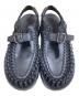 noir kei ninomiya (ノワール ケイ ニノミヤ) KEEN (キーン) 編み上げサンダル ブラック サイズ:25：25000円