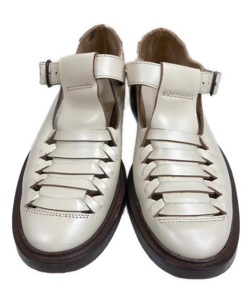 HEREU（ヘリュー）HEREU (ヘリュー) グルカサンダル アイボリー サイズ:38の古着・服飾アイテム