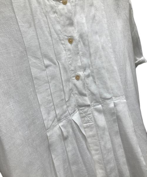 LOEWE（ロエベ）LOEWE (ロエベ) リネンワンピース ホワイト サイズ:SIZE 32の古着・服飾アイテム