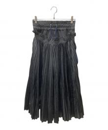 NikeLab（ナイキラボ）の古着「プリーツラップ ドッキング ショートパンツ」｜ブラック