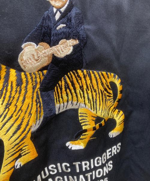 WACKO MARIA（ワコマリア）WACKO MARIA (ワコマリア) バック刺繍 ベトジャン ブラック サイズ:Ｓの古着・服飾アイテム