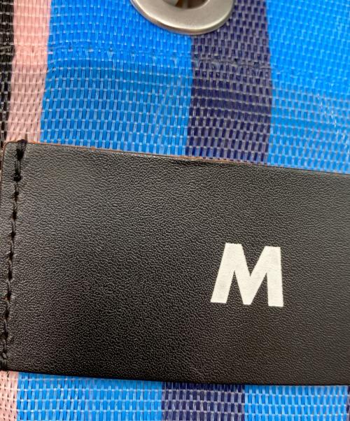 MARNI（マルニ）MARNI (マルニ) フラワーカフェ マーケットバッグ ピンク×ブルー サイズ:表記無しの古着・服飾アイテム