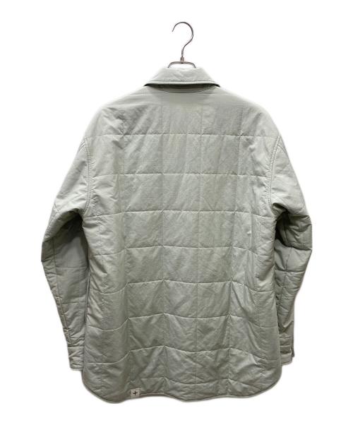 JIL SANDER+（ジルサンダープラス）JIL SANDER+ (ジルサンダープラス) 20SS オーバーサイズキルティングパテッドシャツ オリーブ サイズ:SIZE 48の古着・服飾アイテム