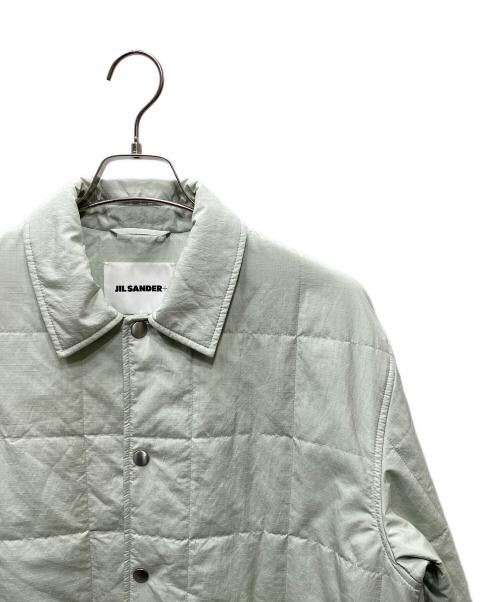 JIL SANDER+（ジルサンダープラス）JIL SANDER+ (ジルサンダープラス) 20SS オーバーサイズキルティングパテッドシャツ オリーブ サイズ:SIZE 48の古着・服飾アイテム