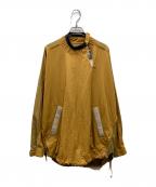 nagonstansナゴンスタンス）の古着「デザインナイロンプルオーバー」｜マスタード