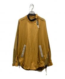 nagonstans（ナゴンスタンス）の古着「デザインナイロンプルオーバー」｜マスタード