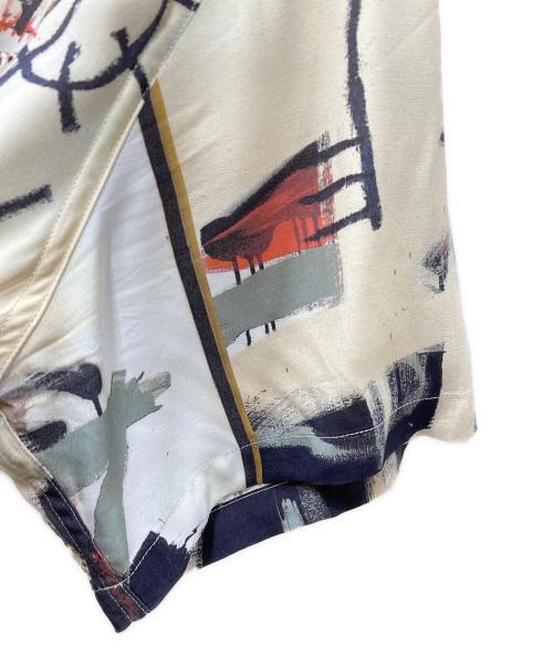 WACKO MARIA（ワコマリア）WACKO MARIA (ワコマリア) JEAN  MICHEL BASQUIAT S/S HAWAIIAN SHIRT (TYPE-3)  オープンカラーシャツ ベージュ サイズ:SIZE XLの古着・服飾アイテム