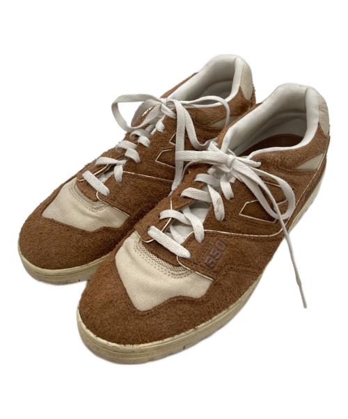 NEW BALANCE（ニューバランス）NEW BALANCE (ニューバランス) Aime Leon Dore (エメレオンドレ) ローカットスニーカー BB550DB1 ブラウン サイズ:29cmの古着・服飾アイテム