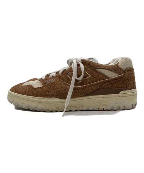 NEW BALANCE（ニューバランス）NEW BALANCE (ニューバランス) Aime Leon Dore (エメレオンドレ) ローカットスニーカー BB550DB1 ブラウン サイズ:29cmの古着・服飾アイテム