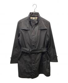 BURBERRY LONDON（バーバリーロンドン）の古着「ノバチェックライナー付きジップコート」｜ブラック×ベージュ