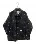 WTAPS（ダブルタップス）の古着「JUNGLE 01 LS COTTON OXFORD TEXTILEILE/クロスボーン刺繍 ジャングルシャツ」｜ブラック