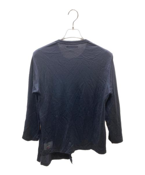 REGULATION Yohji Yamamoto（レギュレーションヨウジヤマモト）REGULATION Yohji Yamamoto (レギュレーションヨウジヤマモト) ウールカットソー ネイビー サイズ:1の古着・服飾アイテム