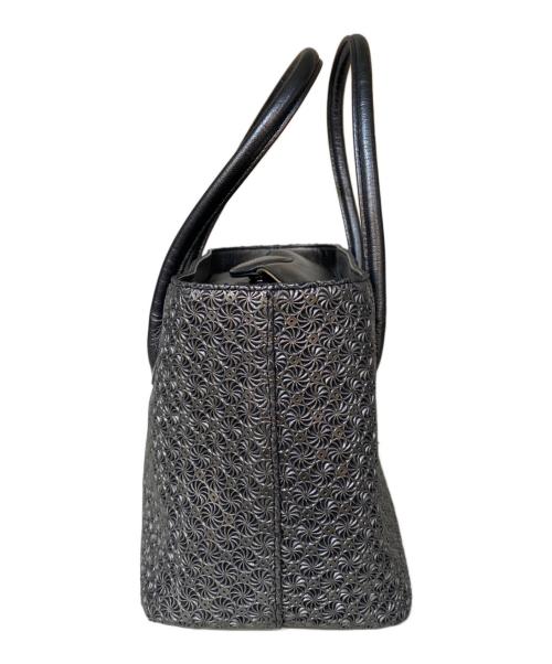 HIROKO HAYASHI（ヒロコ ハヤシ）HIROKO HAYASHI (ヒロコ ハヤシ) GIRASOLE　ハンドバッグ グレーの古着・服飾アイテム