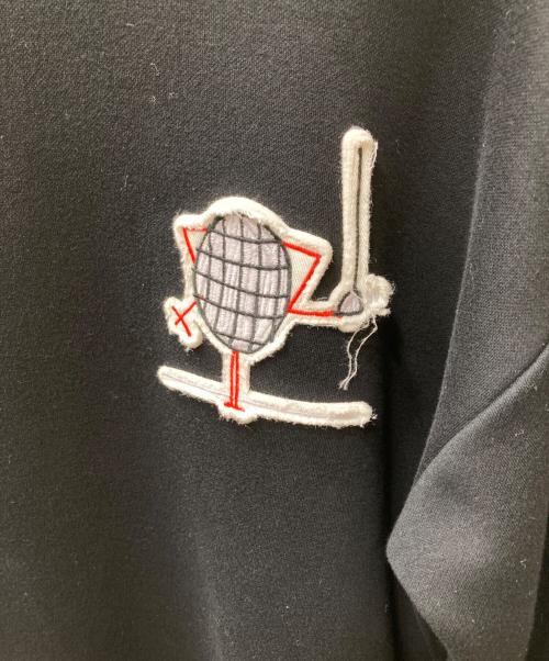 PLAN C（プランシー）Plan C (プランシー) クルーネックスウェット ブラック サイズ:不明(表記無)の古着・服飾アイテム